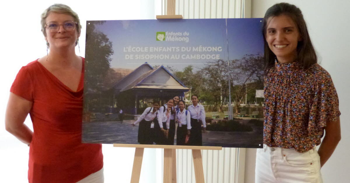 , Bourg-en-Bresse La résidence retraite La Pergola jumelée avec une école du Cambodge