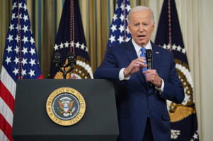 Joe Biden lors d’une conférence de presse à la Maison Blanche, le 9 novembre 2022.