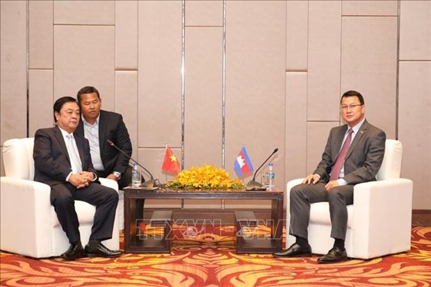 Vietnam et Cambodge attachent une grande importance a la promotion de la cooperation agricole hinh anh 1