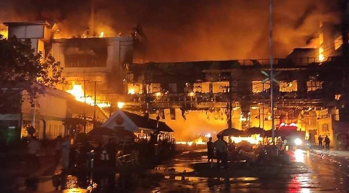 CAMBODIA-FIRE-ACCIDENT (4)