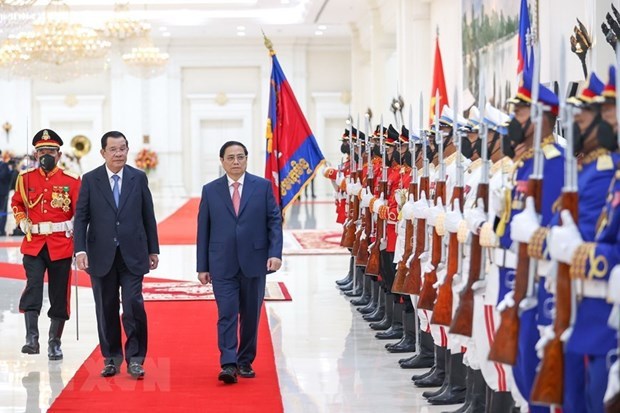 Les relations Vietnam-Cambodge se sont bien approfondies hinh anh 1