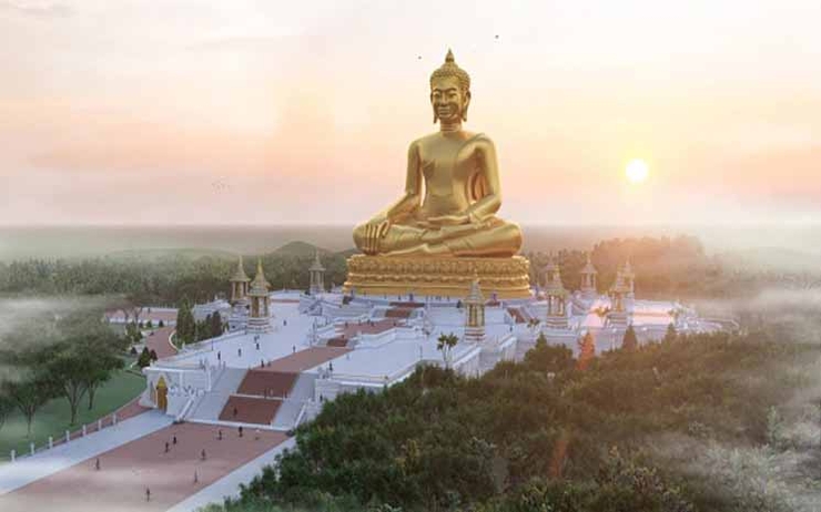 , Un Bouddha de 108 mètres de haut sur le Bokor