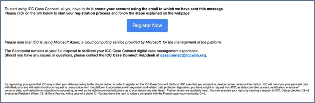 , Boîte à outils technique d’arbitrage : ICC Case Connect – Une perspective d’utilisateur
