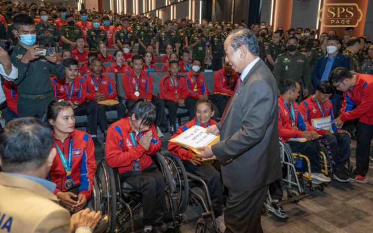 , Le Cambodge récompense ses para-athlètes