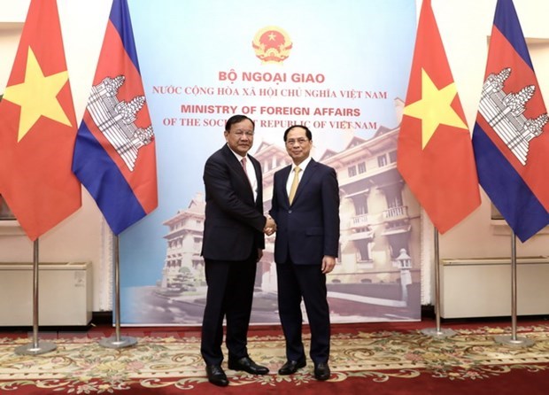 Vietnam-Cambodge : poursuite de la cooperation economique, culturelle, scientifique et technique hinh anh 1