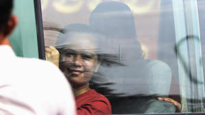 La syndicaliste Chhim Sithar a été emprisonnée pour «incitation à semer le trouble à l'ordre public», le 25 mai 2023 à Phnom Penh.