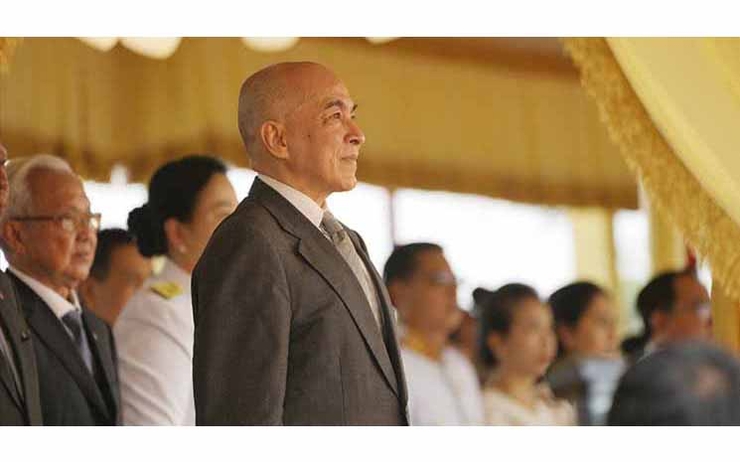 , Le Roi du Cambodge fête ses 70 ans