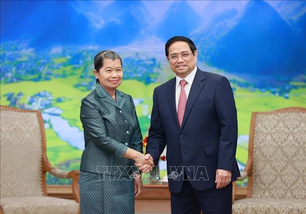 Le Vietnam accorde la grande priorite a ses relations avec le Cambodge hinh anh 2