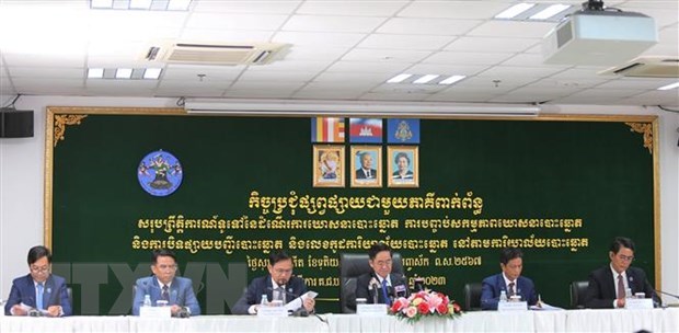 Election au Cambodge : la preparation presque s’acheve hinh anh 1