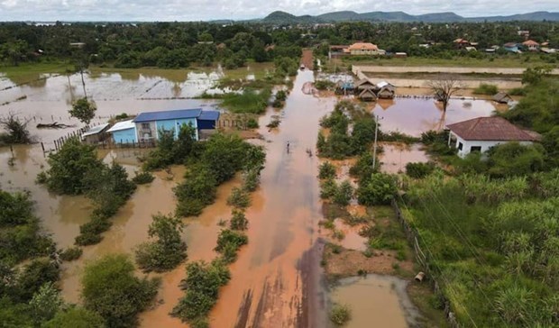 Le Cambodge appelle a rester vigilance des inondations dues a la montee des eaux du Mekong hinh anh 1