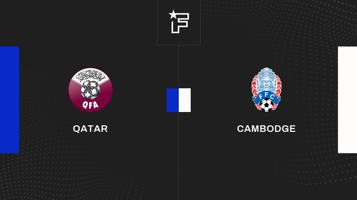 , Match Qatar &#8211; Cambodge en direct