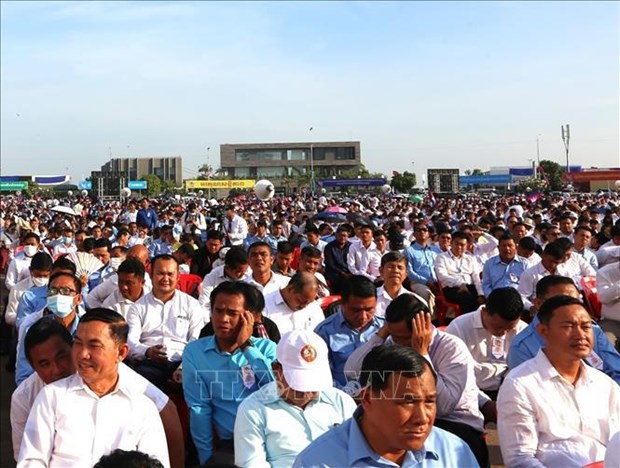 Le chef du Parti du peuple cambodgien souligne la victoire sur le regime genocidaire hinh anh 2