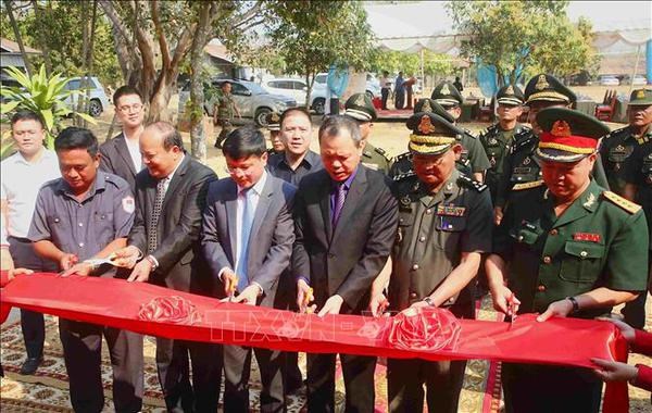 Un batiment inaugure au Cambodge pour la preservation des restes des martyrs vietnamiens hinh anh 1