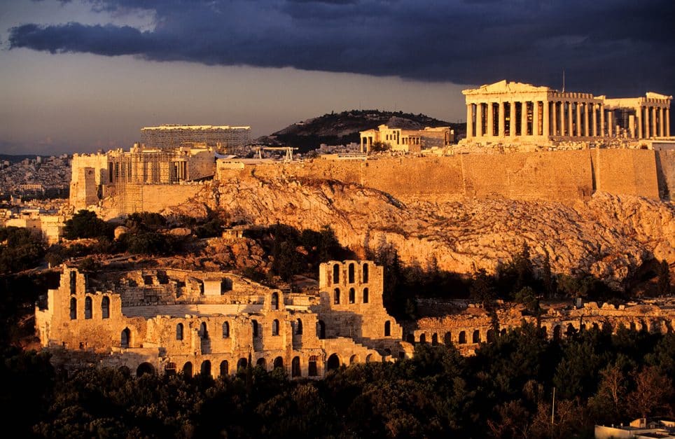 Acropole d’Athènes, Attique, classé au Patrimoine Mondial de l’UNESCO
