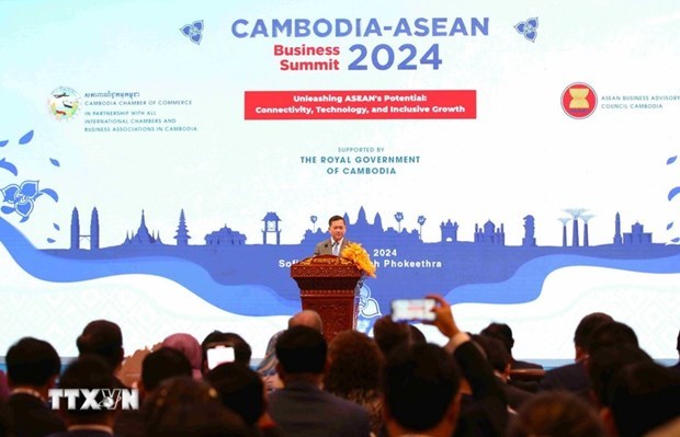 Sommet des affaires ASEAN-Cambodge 2024 a Phnom Penh hinh anh 1